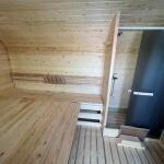 Баня Квадро-хаус 6 м, с подсветкой и спальным местом, фото 58