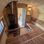 Баня Квадро-хаус 6 м, с подсветкой и спальным местом, фото 61