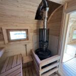 Баня Квадро-хаус 6 м, с подсветкой и спальным местом, фото 62