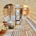 Баня Квадро-Хаус, 2,4*6 м, три отделения, боковой вход, фото 49