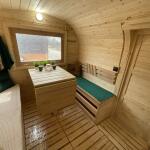 Баня Квадро-Хаус 5 м, Цвет Крим белоснежный, фото 38