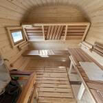 Баня Квадро-Хаус 5 м, Цвет Крим белоснежный, фото 54