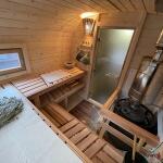 Баня Квадро 3,5 м, 2 отделения, с полупанорамным окном, фото 52