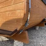 Баня Квадро 4,5 м, два отделения, боковой вход. Цвет Корица, фото 30