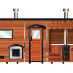 Банный комплекс Парус 3 в 1, фото 8