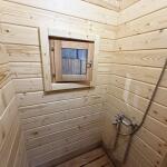 Баня овальная 3*6 метра с панорамным куполом и душевой , фото 39