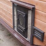 Баня овальная с панорамным куполом 2,4*4 м, две комнаты, фото 34