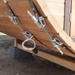 Баня овальная с панорамным куполом 2,4*4 м, две комнаты, фото 42