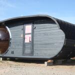 Баня овальная с панорамным куполом 3*6 м, две комнаты, фото 20