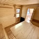 Баня овальная с панорамным куполом 3*6 м, две комнаты, фото 24