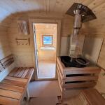 Баня квадро 4 м с боковым входом + композитная купель , фото 35