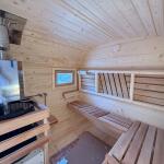 Баня квадро 4 м с боковым входом + композитная купель , фото 36