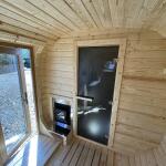 Квадро баня 6 метров с раздевалкой и панорамными окнами , фото 36