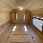 Квадро баня 6 метров с раздевалкой и панорамными окнами , фото 32