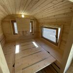 Квадро баня 6 метров с раздевалкой и панорамными окнами , фото 33