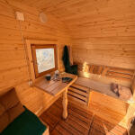 Квадро баня 3,7 метра боковой вход, фото 26