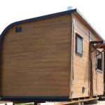 Баня парус 5 метров с душевой цвет дуб, фото 41