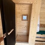 Баня парус 5 метров с душевой цвет дуб, фото 59