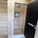 Баня парус 6 метров с летним душем цвет шоколад, фото 61