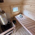 Баня Квадро 3,5 с прямым входом цвет шоколад, фото 43