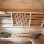 Баня Квадро 3,5 с прямым входом цвет шоколад, фото 48