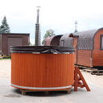 Композитная купель TG Spas Laguna 200 см с аэромассажем, гидромассажем и подсветкой, цвет барбарис, фото 16