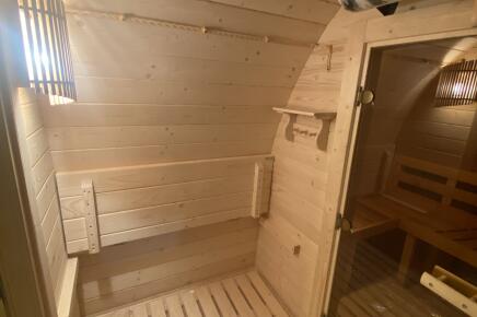 Баня Викинг Эксклюзив 2,4*6 метров  с подсветкой