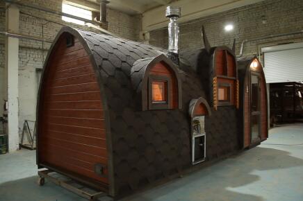 Баня Викинг Эксклюзив 2,4*6 метров