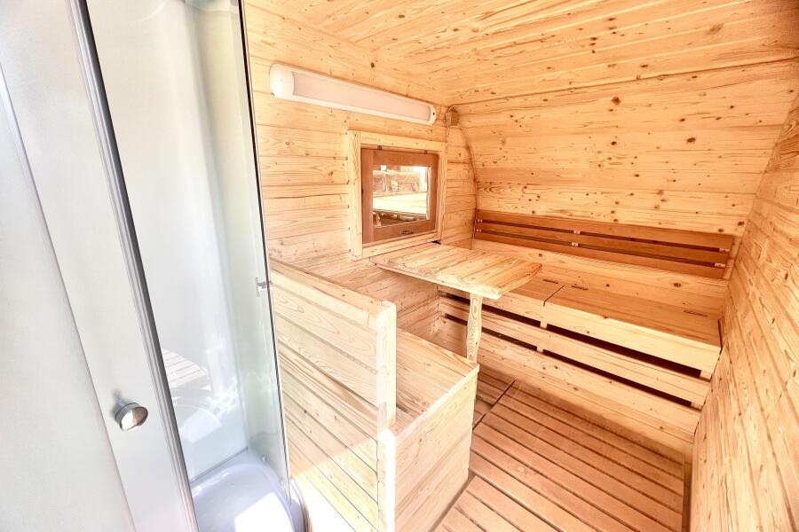 Душевая кабина в бане , фото 3