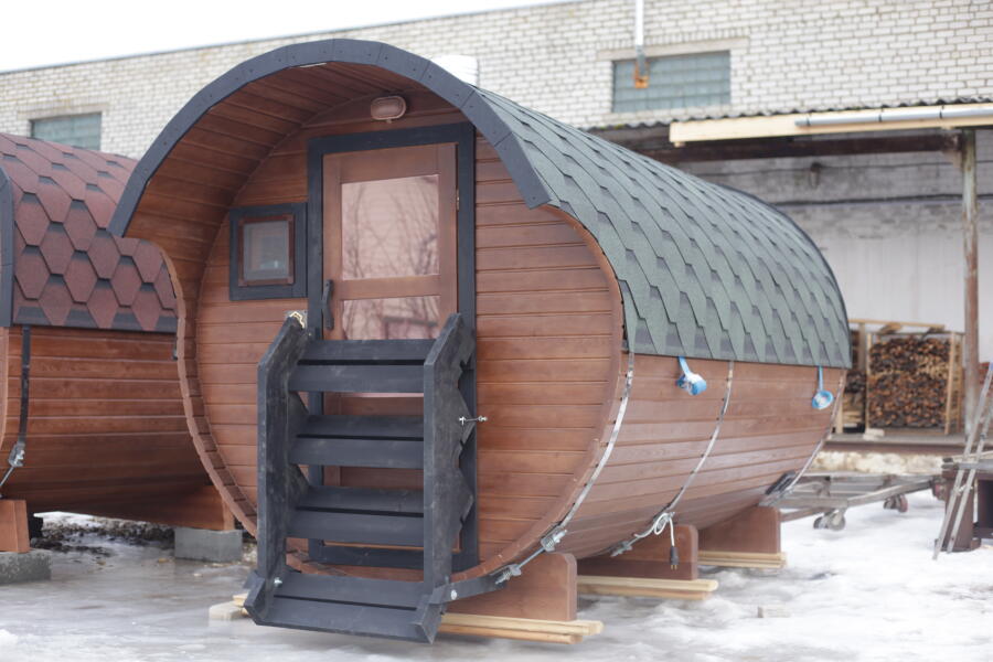 Откидные ступени к бане , фото 2