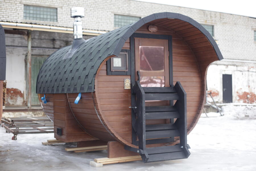 Откидные ступени к бане , фото 3