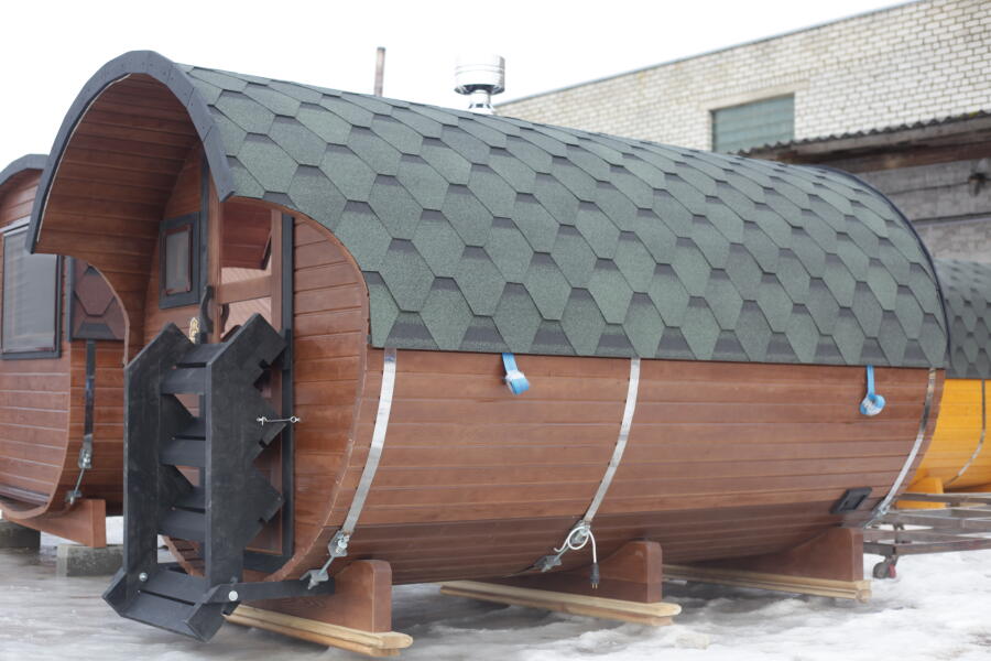 Откидные ступени к бане , фото 4