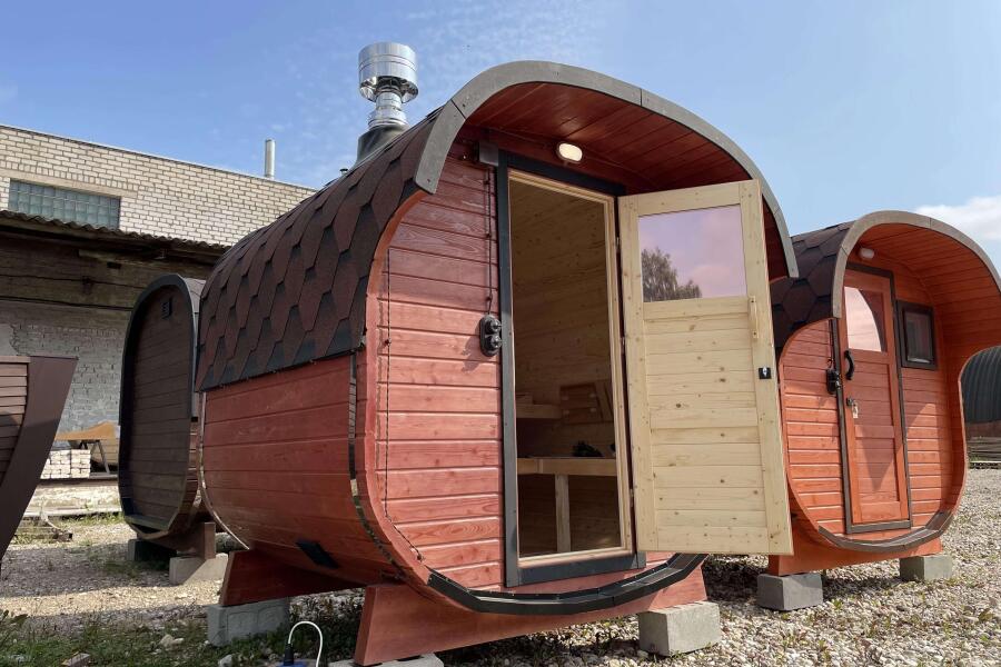 Квадро баня 2,5 м с козырьком, фото 9