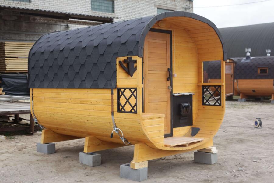 Квадро баня 2,5 м с козырьком, фото 14