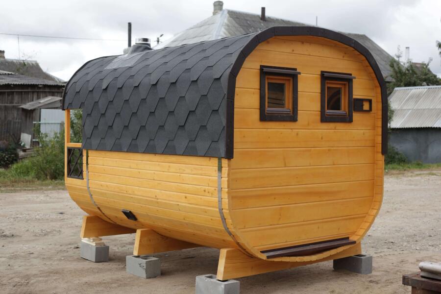 Квадро баня 2,5 м с козырьком, фото 15