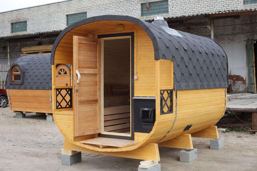 Квадро баня 2,5 м с козырьком, фото 16