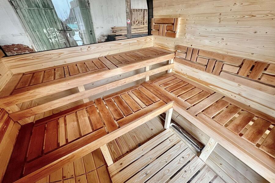 Квадро баня 3 м с козырьком, фото 4