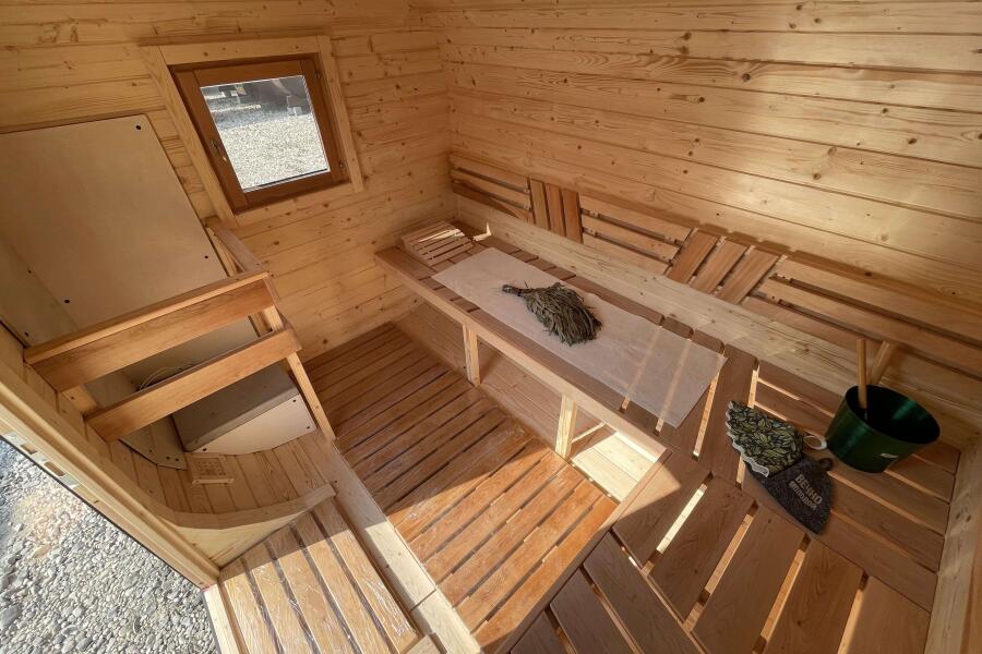 Квадро баня 3 м с козырьком, фото 7