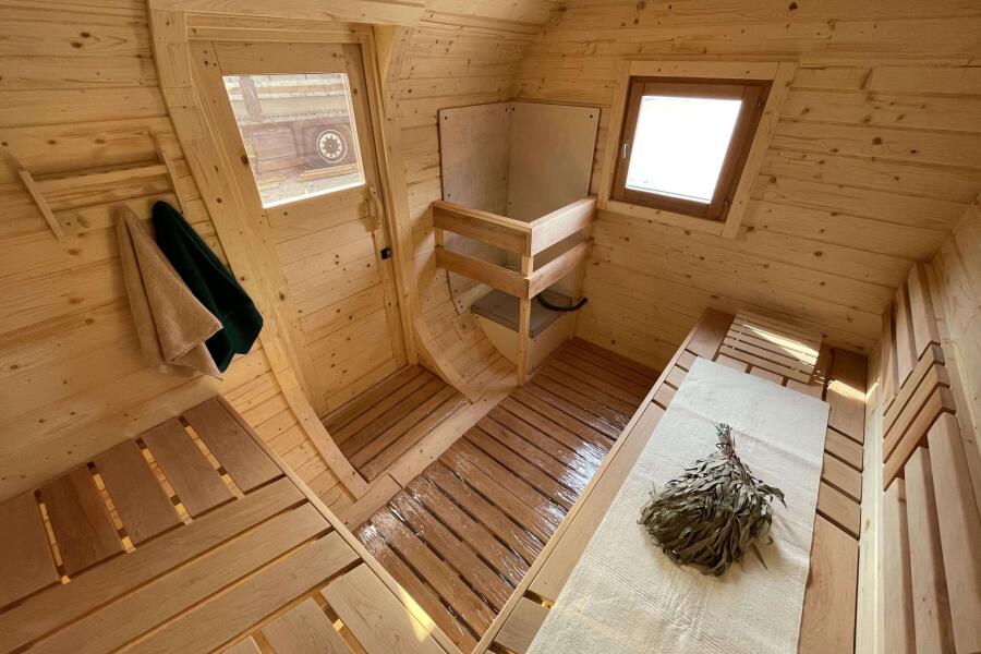 Квадро баня 3 м с козырьком, фото 8