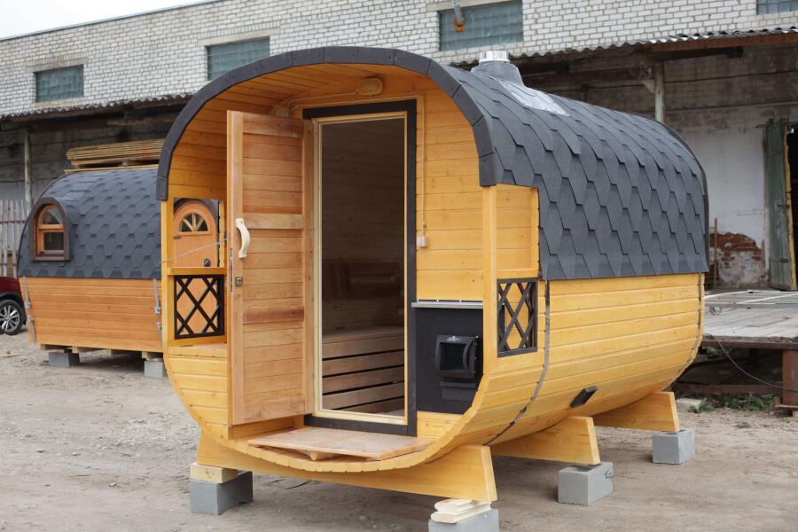 Квадро баня 3 м с козырьком, фото 10