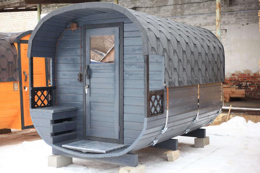 Квадро баня 3 м с козырьком, фото 13