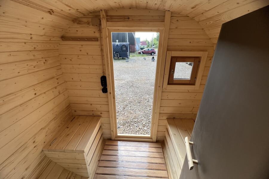 Квадро баня 4 м с козырьком, фото 7