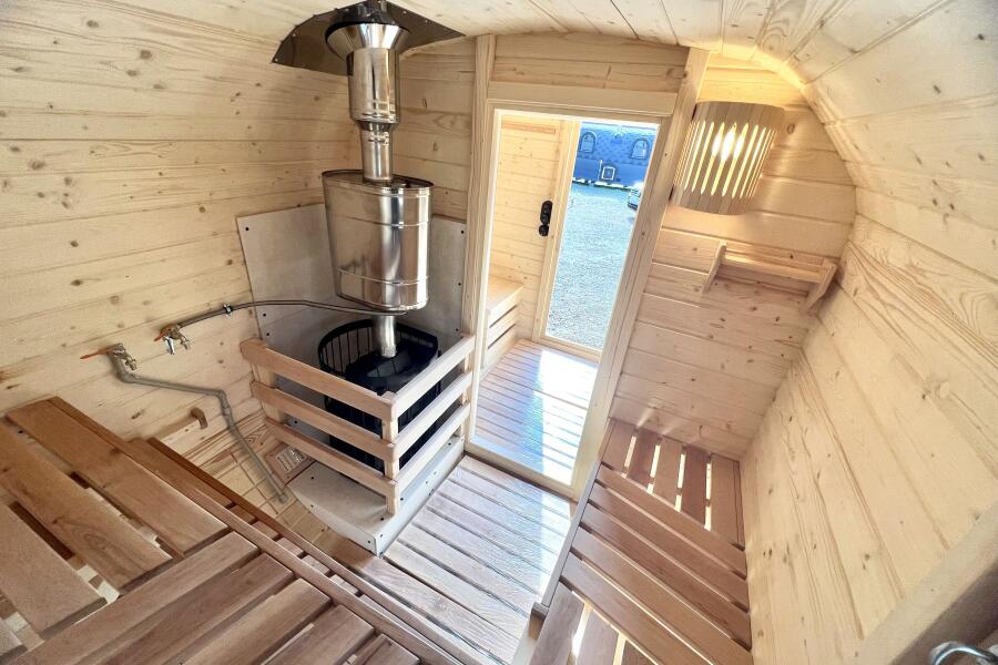 Квадро баня 4 м с козырьком, фото 9