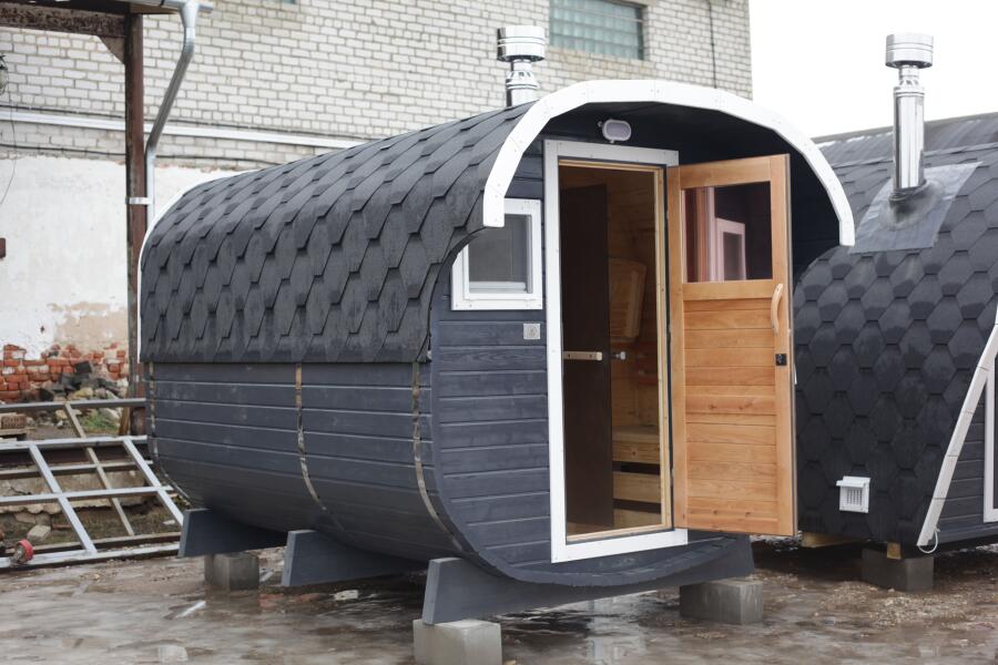 Квадро баня 5 м с козырьком, фото 3