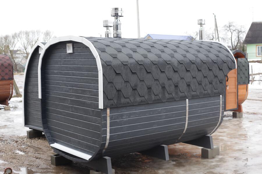 Квадро баня 5 м с козырьком, фото 4