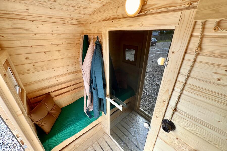 Квадро баня 5 м с козырьком, фото 8