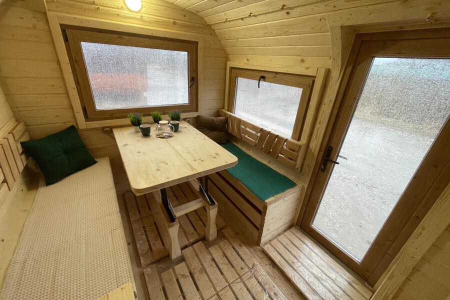 Квадро баня 6 м с козырьком, 3 комнаты, боковой вход, фото 17