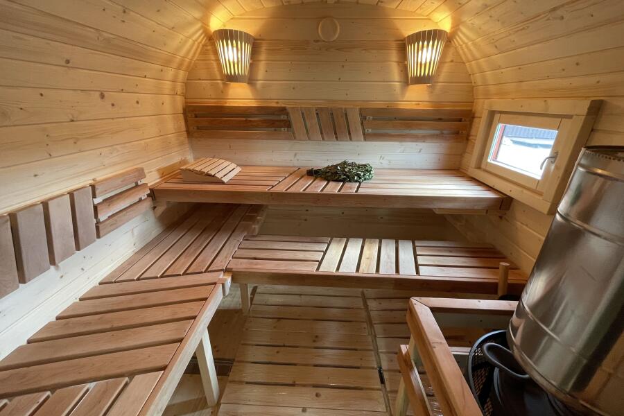 Квадрохаус баня 4,5 м с козырьком, боковой вход, фото 10