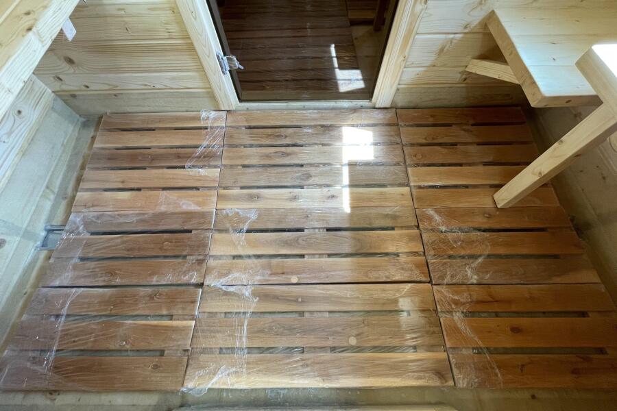 Квадрохаус баня 6 м с козырьком, боковой вход, фото 10