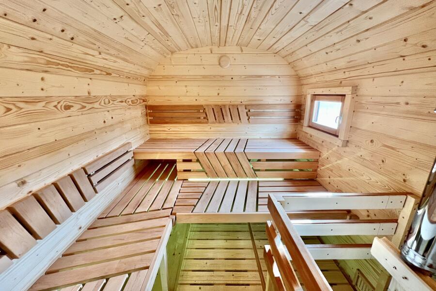 Квадрохаус баня 6 м с козырьком, боковой вход, фото 22